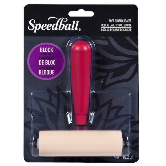 Speedball&#xAE; Deluxe Soft Rubber Brayer